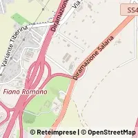 Map Fiano Romano