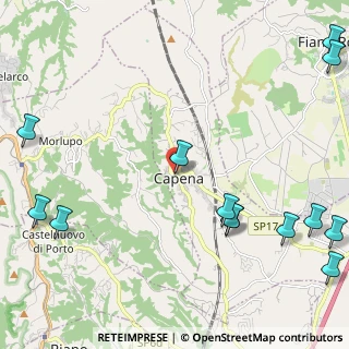 Mappa Km 16.400, 00060 Capena RM, Italia (3.38154)