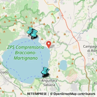Mappa Via MINCIO, 00069 Trevignano Romano RM, Italia (4.4745)