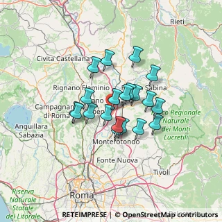 Mappa VIA MILANO SNC LOCALITA, 00065 Fiano Romano RM, Italia (10.215)