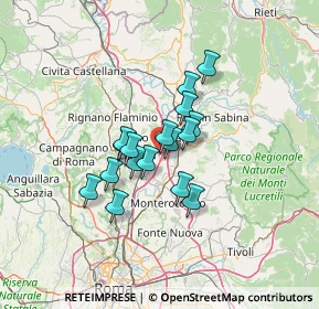 Mappa SP 15a, 00065 Fiano Romano RM, Italia (9.53176)