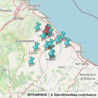 Mappa Contrada Saletti, 66041 Atessa CH, Italia (9.55941)
