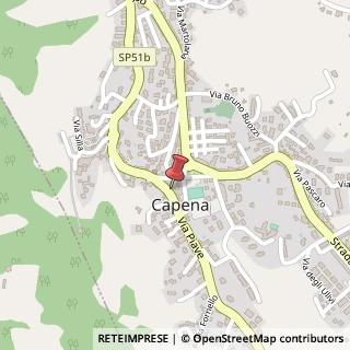 Mappa Via San Luca, 23, 00060 Capena, Roma (Lazio)