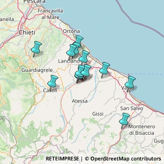 Mappa Via Aosta, 66041 Atessa CH, Italia (11.16)