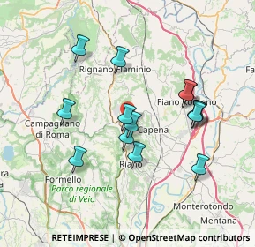 Mappa 00067 Morlupo RM, Italia (7.06429)