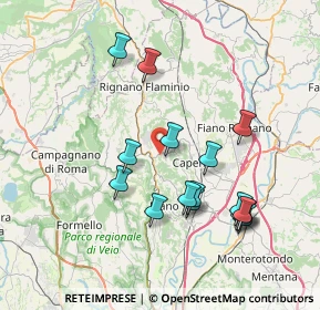 Mappa 00067 Morlupo RM, Italia (7.89688)