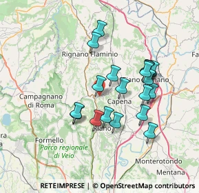 Mappa 00067 Morlupo RM, Italia (6.6875)