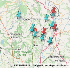 Mappa 00067 Morlupo RM, Italia (6.94071)