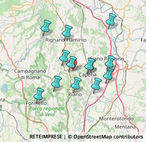 Mappa 00067 Morlupo RM, Italia (6.52308)