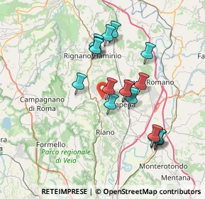 Mappa 00067 Morlupo RM, Italia (6.81882)