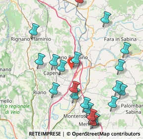 Mappa Via Tiberina n 41 km 20, 00065 Roma RM, Italia (10.0175)