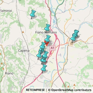 Mappa Via Tiberina n 41 km 20, 00065 Roma RM, Italia (3.61231)