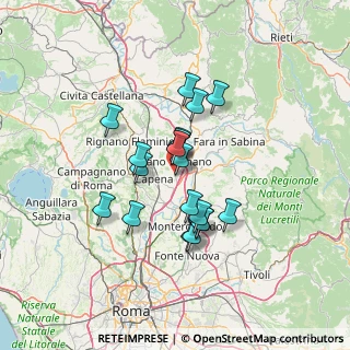 Mappa Via Tiberina n 41 km 20, 00065 Roma RM, Italia (10.932)