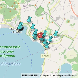 Mappa SP 4, 00069 Trevignano Romano RM, Italia (1.63043)