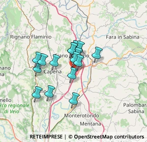 Mappa Via Milano 2 Palazzo Cristallo, 00065 Fiano Romano RM, Italia (5.0625)