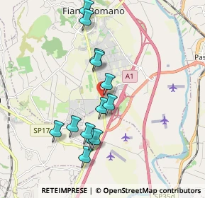 Mappa Via Milano 2 Palazzo Cristallo, 00065 Fiano Romano RM, Italia (1.83692)