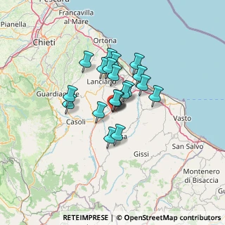 Mappa Via Chieti, 66041 Atessa CH, Italia (9.43)