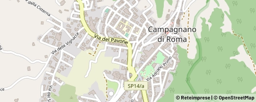Mappa Campagnano di Roma