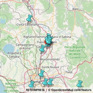 Mappa Via Fontanella del Solco, 00065 Fiano Romano RM, Italia (16.05154)