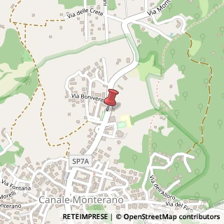 Mappa Via Lungadige, 5, 00060 Canale Monterano, Roma (Lazio)