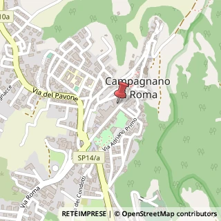 Mappa Corso Vittorio Emanuele, 89, 00063 Campagnano di Roma, Roma (Lazio)