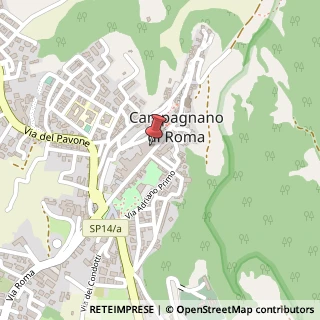 Mappa Corso Vittorio Emanuele, 93, 00063 Campagnano di Roma, Roma (Lazio)