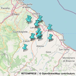 Mappa Via L'Aquila, 66041 Atessa CH, Italia (9.7475)