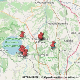 Mappa Via Matachena, 00063 Campagnano di Roma RM, Italia (7.4025)