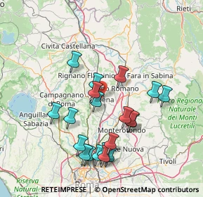 Mappa Via Sant' Antonio, 00060 Capena RM, Italia (15.638)