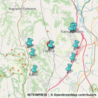 Mappa Via Bruno Buozzi, 00060 Capena RM, Italia (4.01083)