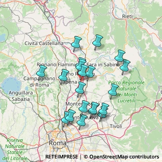 Mappa Via Pacciano, 00065 Fiano Romano RM, Italia (14.074)
