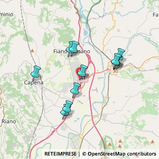 Mappa Via della Scienza, 00065 Fiano Romano RM, Italia (3.60909)