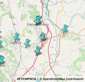 Mappa Via della Scienza, 00065 Fiano Romano RM, Italia (5.37429)