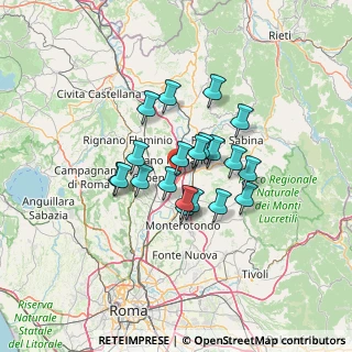 Mappa Via della Scienza, 00065 Fiano Romano RM, Italia (10.209)