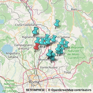 Mappa Via della Scienza, 00065 Fiano Romano RM, Italia (9.41)