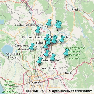 Mappa Via della Scienza, 00065 Fiano Romano RM, Italia (10.10067)