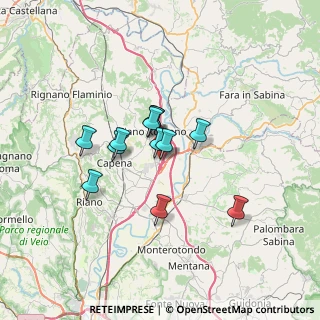 Mappa Via della Scienza, 00065 Fiano Romano RM, Italia (5.08083)