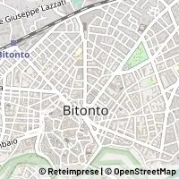 Karte Bitonto