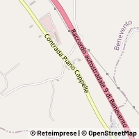 Mapa Benevento