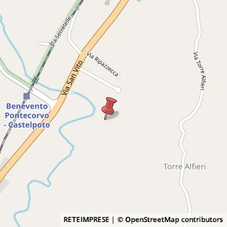 Mappa Contrada pontecorvo 7, 82100 Benevento, Benevento (Campania)