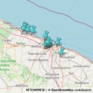 Mappa Via delle Mimose, 70126 Bari BA, Italia (9.41083)
