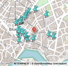 Mappa Corte Vito Amendolagine, 70032 Bitonto BA, Italia (0.25)