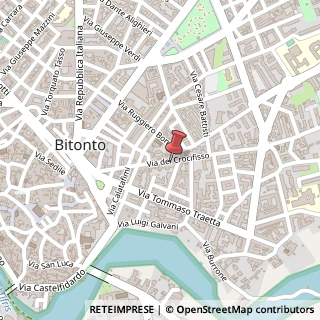 Mappa Via Crocifisso, 83, 70032 Bitonto, Bari (Puglia)