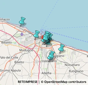 Mappa Via Papa Bonifacio IX, 70124 Bari BA, Italia (3.25)