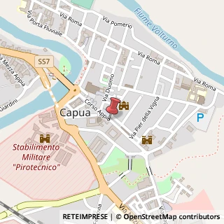 Mappa Corso appio 45, 81043 Capua, Caserta (Campania)