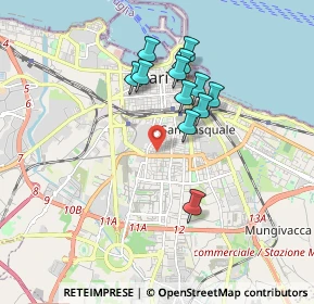 Mappa Via Antonio de Ferrariis, 70124 Bari BA, Italia (1.635)