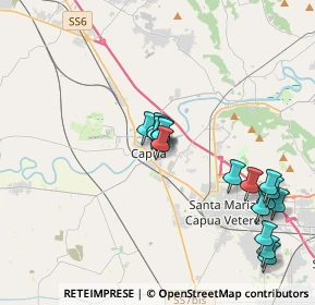 Mappa Via Seggio dei Cavalieri, 81043 Capua CE, Italia (4.32)