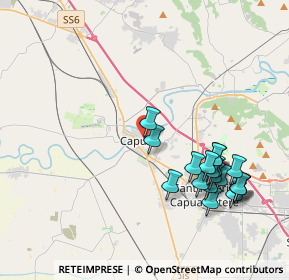 Mappa Via Principi Normanni, 81043 Capua CE, Italia (4.54684)