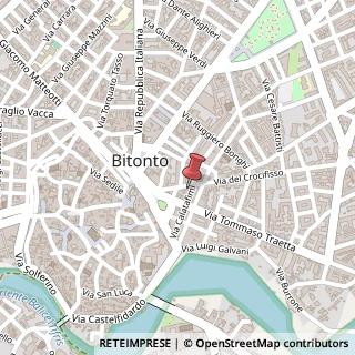 Mappa Via Crocifisso, 25 - 27, 70032 Bitonto, Bari (Puglia)