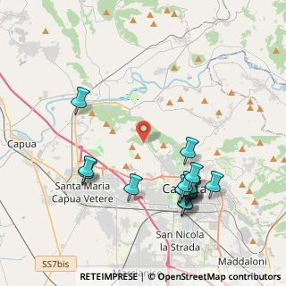 Mappa Via T.Solari, 81100 Caserta CE, Italia (4.67938)
